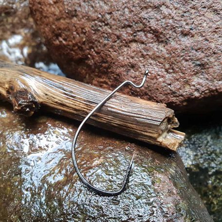 Offset Horog-Füles-Szakállas-Black Nickel-Több Változatban