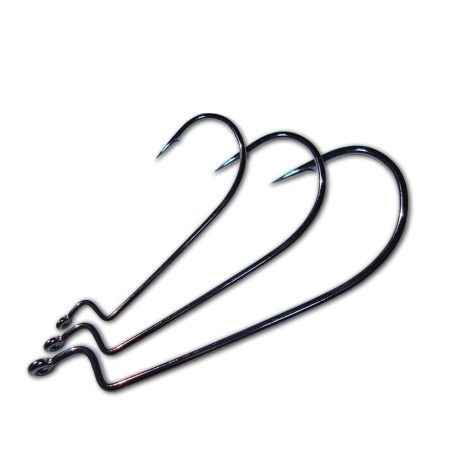 Offset Horog-Füles-Szakállas-Black Nickel-Több Változatban