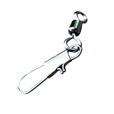 Horgász Forgó Biztonsági Kapoccsal-Black-Több Változatban