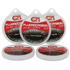 Fluorocarbon Előke Zsinór-25m-Több Változatban