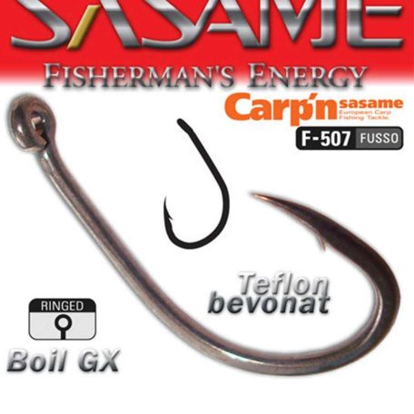 Bojlis Horog-Teflon Bevonatos-Füles-Szakállas-Több Változatban