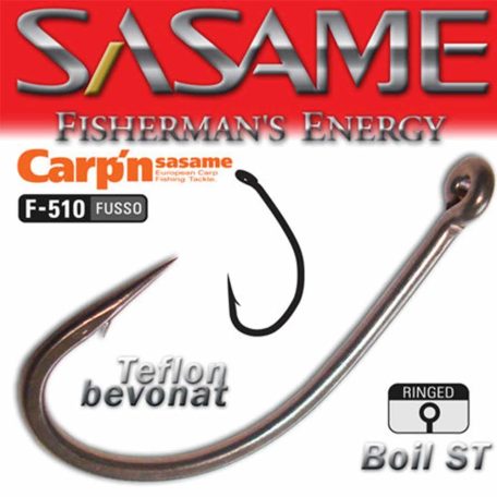 Bojlis Horog-Teflon Bevonatos-Füles-Szakállas-Több Változatban