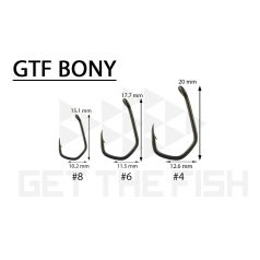 A GET THE FISH bojlis horog az egyik legkülönlegesebb formájú horog a piacon. 