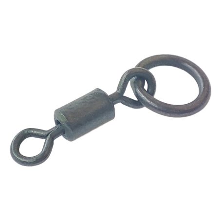 A GET THE FISH fémkarikás matt színű forgója garantáltan rejtve marad a halak elől.