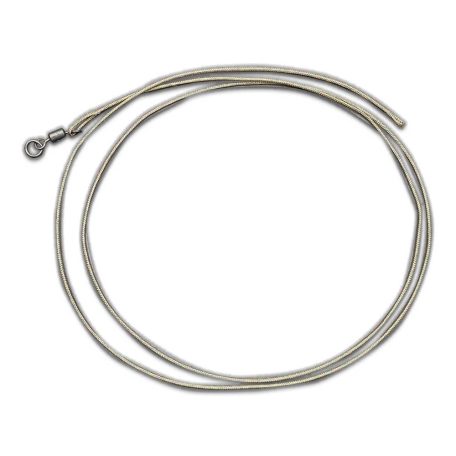 Bojlis Végszerelék Fémkarikás Forgóval - Barna (Iszap) - 1 Db