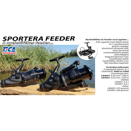 Tica Feeder Orsó-Nyeletőfékes-5007-4+1bb