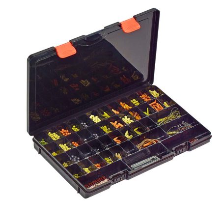 Horgász Szerelékes Doboz-35,5x23x3cm-Több Változatban