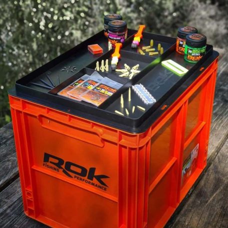 HORGÁSZ TÁROLÓ DOBOZ - 40X30X32CM - FEKETE - TÖBB VÁLTOZATBAN