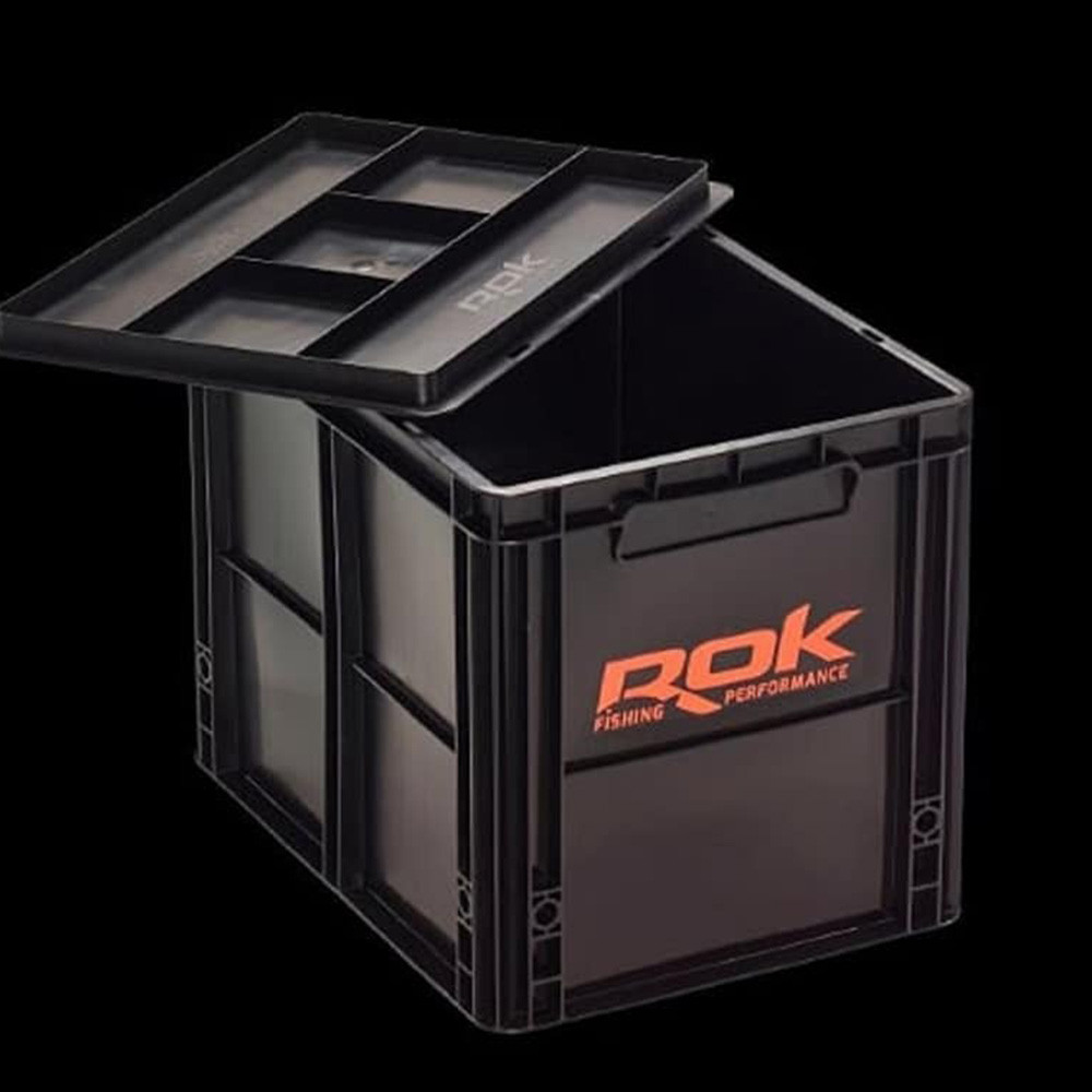 Rok Fishing Crate Cover 43 - Tároló Rekesz Fedél Fekete