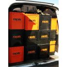 HORGÁSZ TÁROLÓ DOBOZ - 40X30X32CM - FEKETE - TÖBB VÁLTOZATBAN