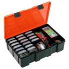 Horgász Szerelékes Doboz-35,5x23x9cm-Több Változatban