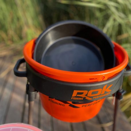 Horgász Vödör-4l-Es Keverőedény 13l-Es Vödörbe-Fekete