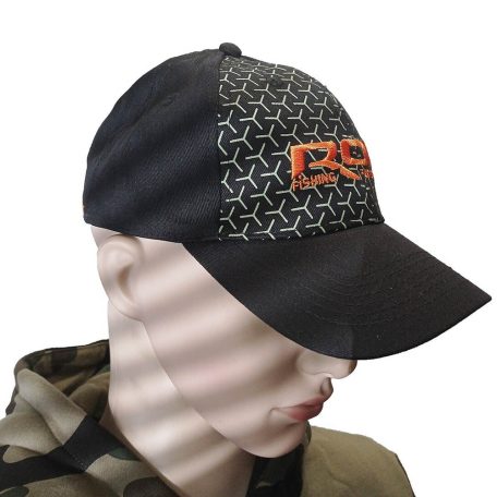 Horgász Sapka-Baseball-Fekete