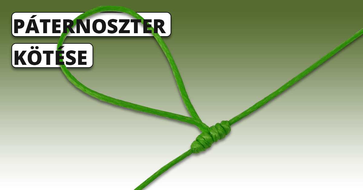 Páternoszter kötés 